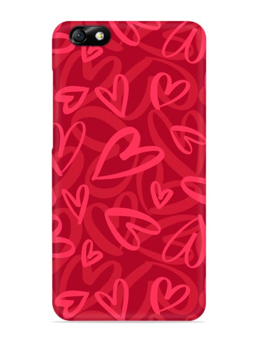 Seamless Romantic Pattern Snap Case for Honor 4X