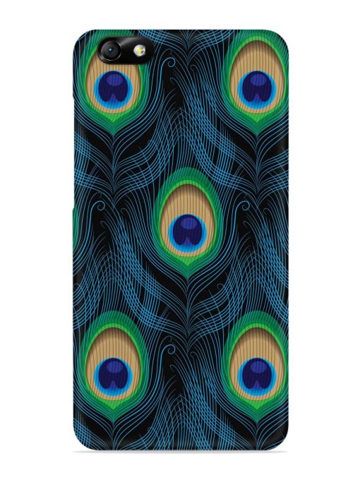 Seamless Pattern Peacock Snap Case for Honor 4X Zapvi