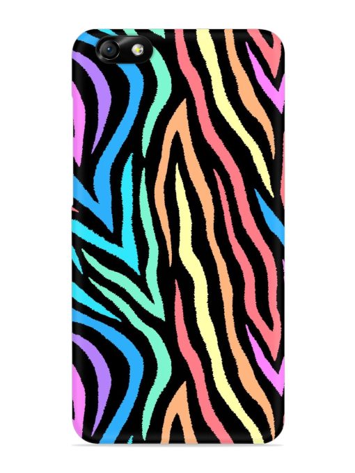 Colorful Abstract Zebra Snap Case for Honor 4X Zapvi