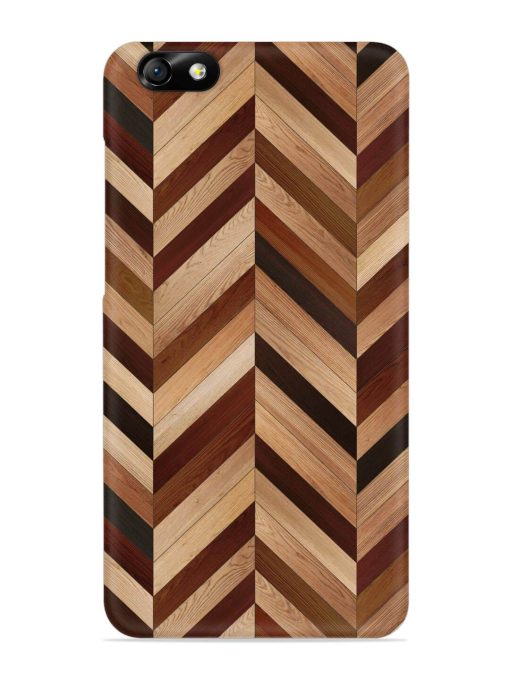 Seamless Wood Parquet Snap Case for Honor 4X Zapvi