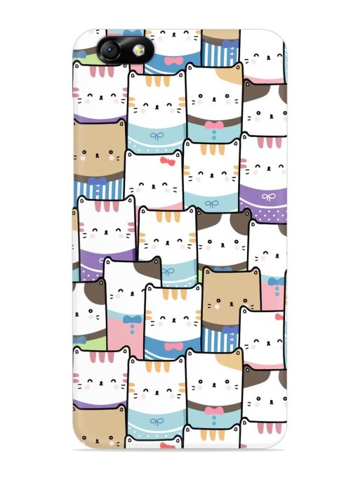 Cute Adorable Cat Snap Case for Honor 4X Zapvi