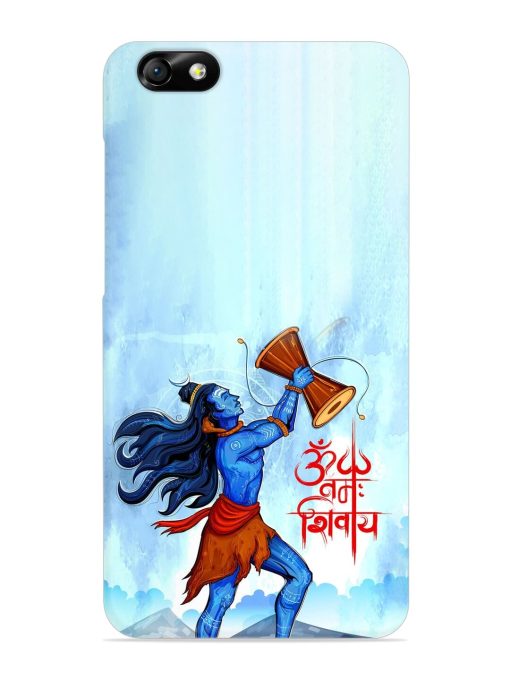 Illustration Lord Shiva Snap Case for Honor 4X