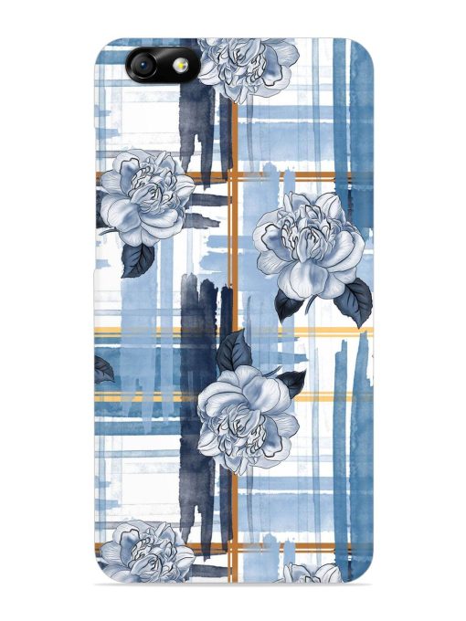 Watercolor Pattern Rose Snap Case for Honor 4X