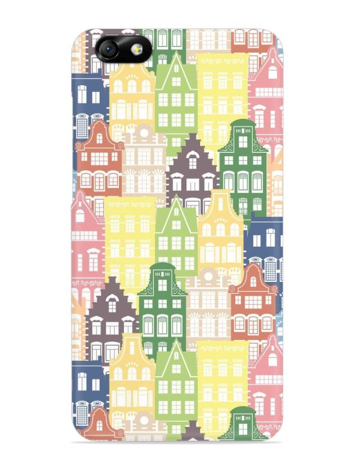 Seamless Shapes Pattern Snap Case for Honor 4X