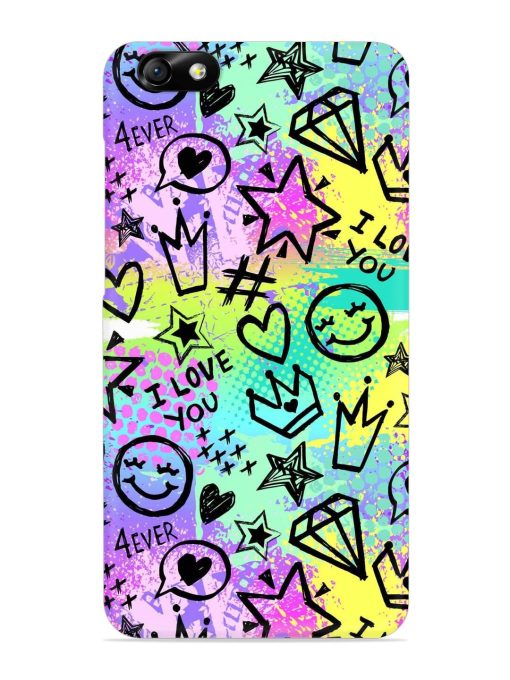 Bright Seamless Pattern Snap Case for Honor 4X