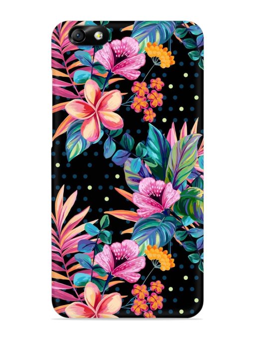 Seamless Floral Pattern Snap Case for Honor 4X Zapvi