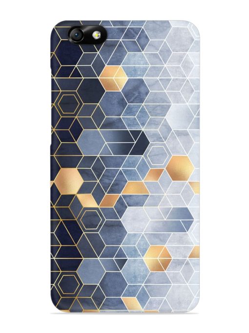 Geometric Abstraction Hexagons Snap Case for Honor 4X Zapvi