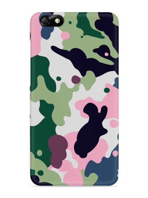 Seamless Funky Camouflage Snap Case for Honor 4X