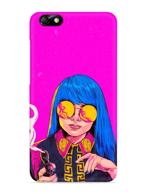 Aesthetic Anime Girl Snap Case for Honor 4X