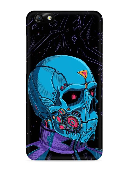 Skull Robo Vector Snap Case for Honor 4X Zapvi