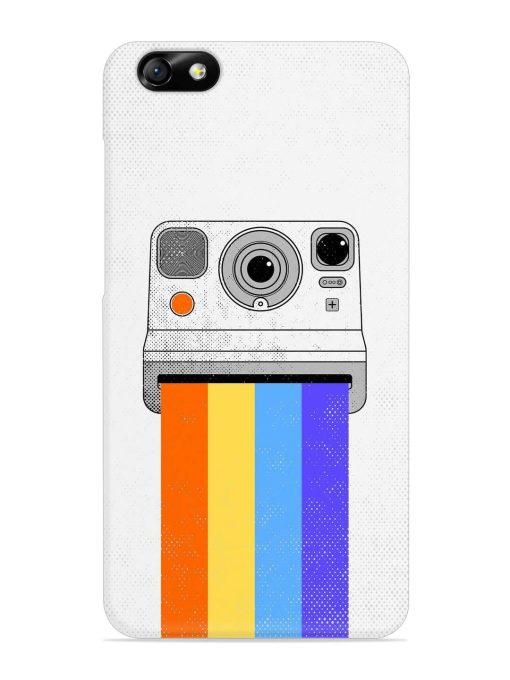 Retro Camera Art Snap Case for Honor 4X