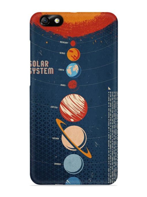 Solar System Vector Snap Case for Honor 4X Zapvi