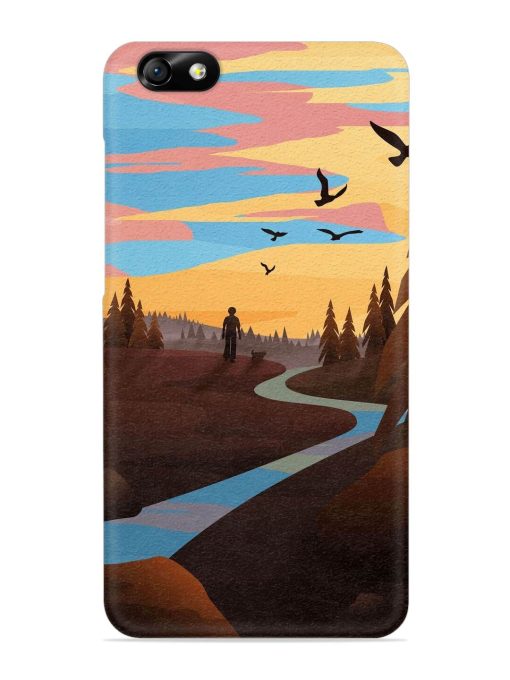 Natural Landscape Art Snap Case for Honor 4X