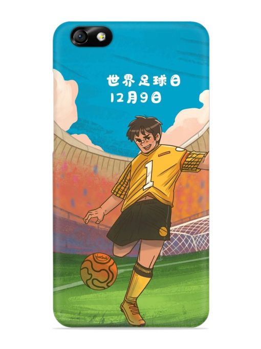 Soccer Kick Snap Case for Honor 4X Zapvi