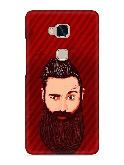 Beardo Man Snap Case for Honor 5X Zapvi