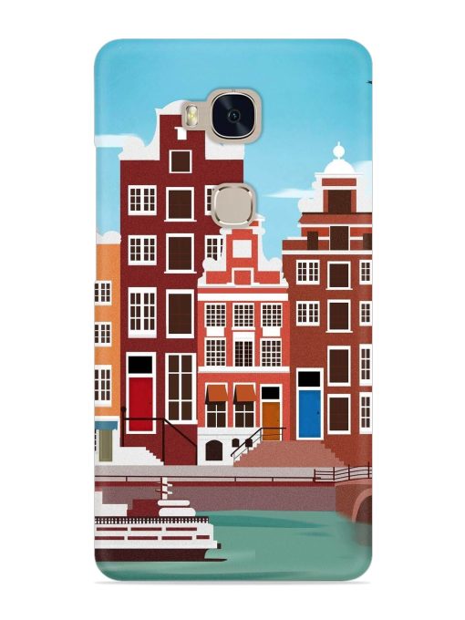 Scenery Architecture Amsterdam Landscape Snap Case for Honor 5X Zapvi