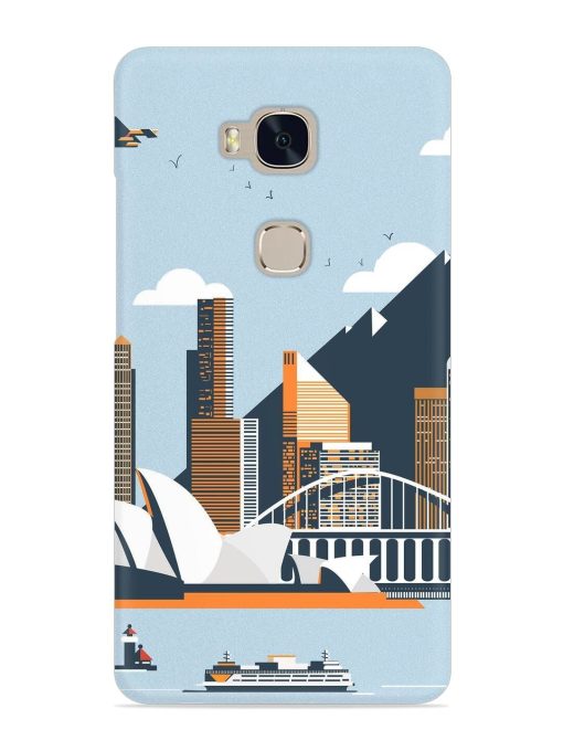 Sydney Opera Landscape Snap Case for Honor 5X Zapvi