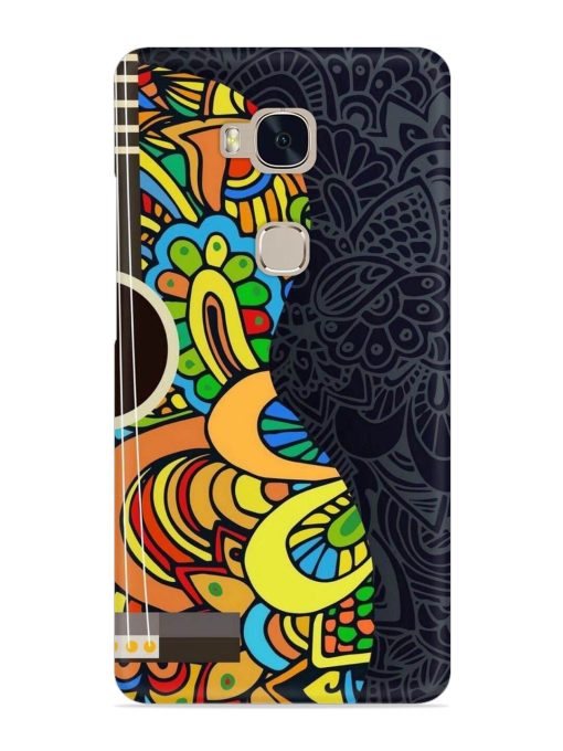 Guitar Vector Art Snap Case for Honor 5X Zapvi