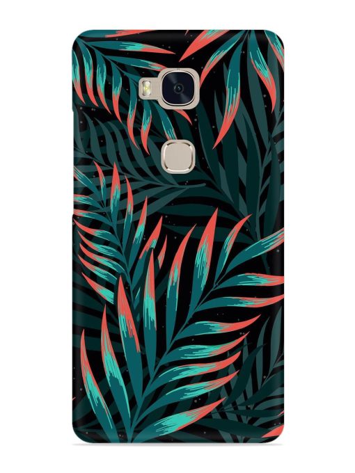 Green Leaf Art Snap Case for Honor 5X Zapvi