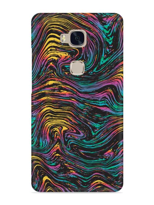 Abstract Liquid Colors Snap Case for Honor 5X Zapvi