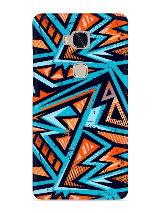 Abstract Seamless Grunge Snap Case for Honor 5X Zapvi