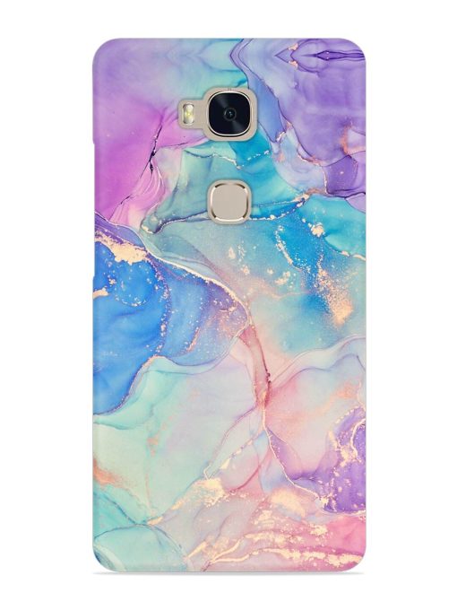 Alcohol Ink Colors Snap Case for Honor 5X