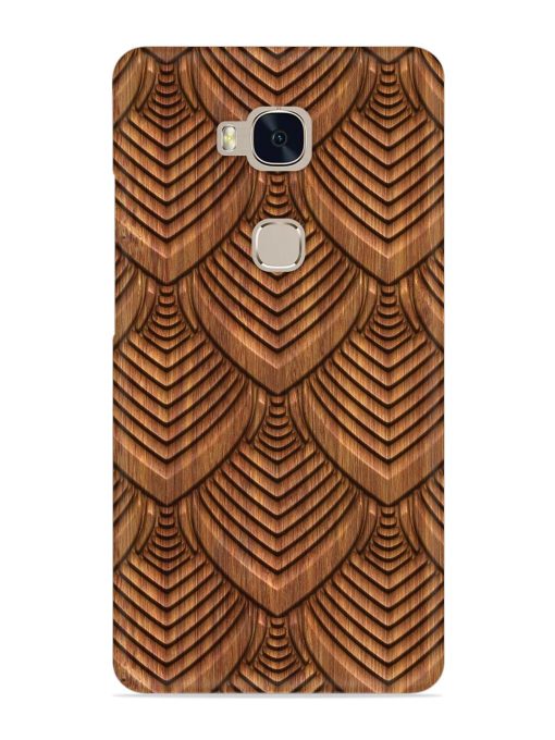 Carved Pattern On Snap Case for Honor 5X Zapvi