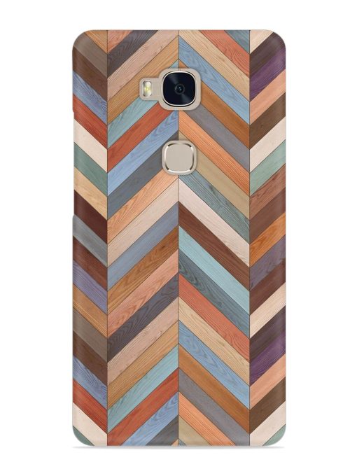 Seamless Wood Parquet Snap Case for Honor 5X