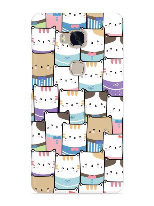 Cute Adorable Cat Snap Case for Honor 5X Zapvi