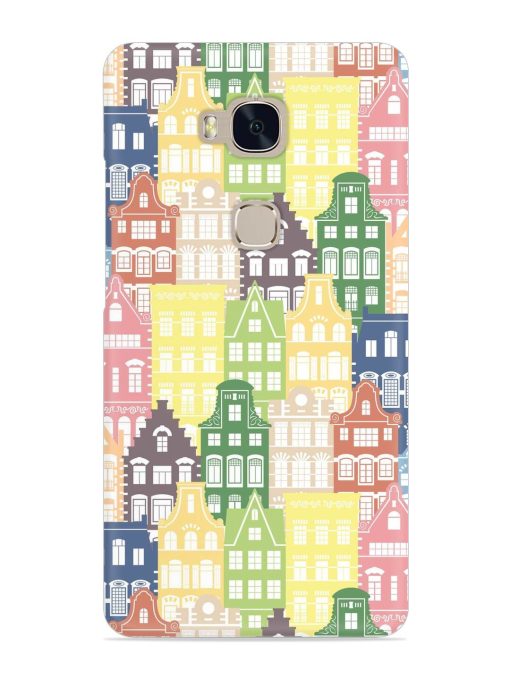 Seamless Shapes Pattern Snap Case for Honor 5X Zapvi