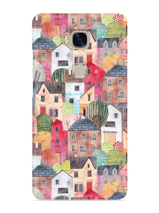 Abstract Seamless Pattern Snap Case for Honor 5X Zapvi