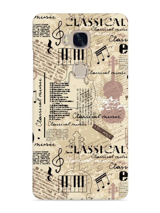 Classical Music Lpattern Snap Case for Honor 5X