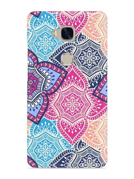 Ethnic Floral Seamless Snap Case for Honor 5X