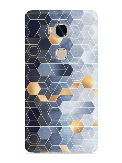 Geometric Abstraction Hexagons Snap Case for Honor 5X