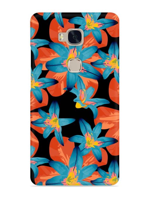 Philippine Flowers Seamless Snap Case for Honor 5X Zapvi