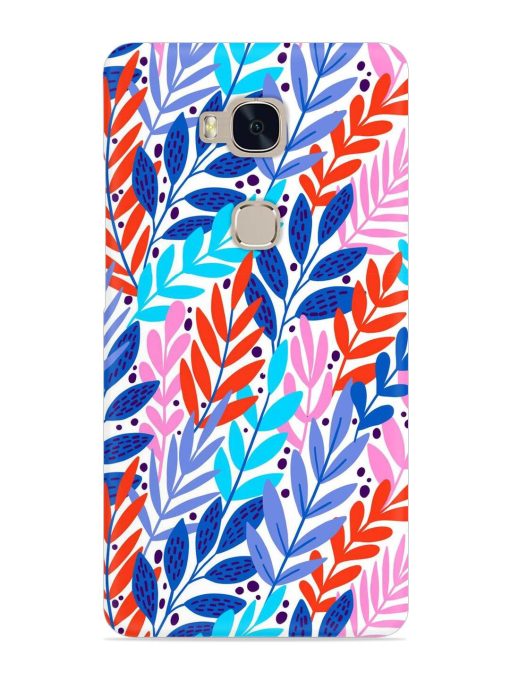 Bright Floral Tropical Snap Case for Honor 5X Zapvi