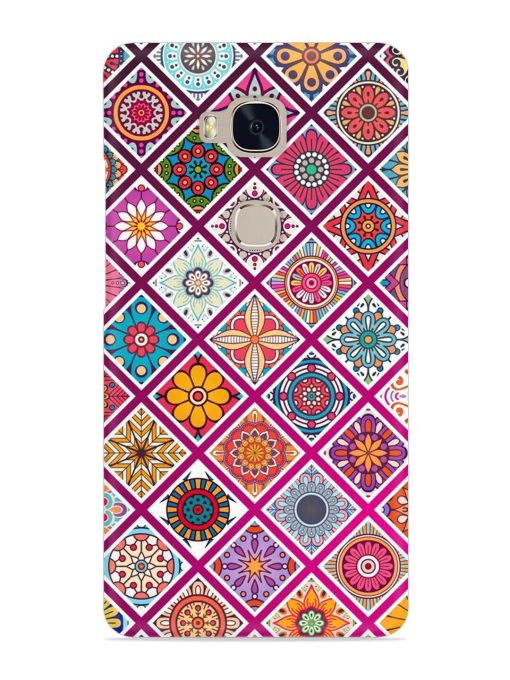 Seamless Tile Pattern Snap Case for Honor 5X Zapvi