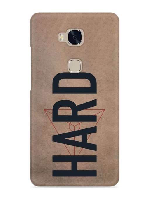 Hard Typo Snap Case for Honor 5X Zapvi