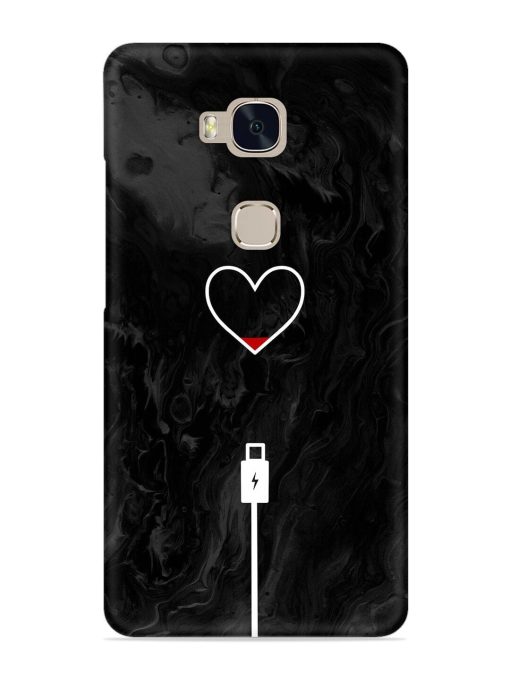 Heart Charging Vector Snap Case for Honor 5X Zapvi