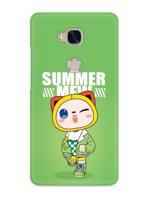 Summer Mew Snap Case for Honor 5X Zapvi