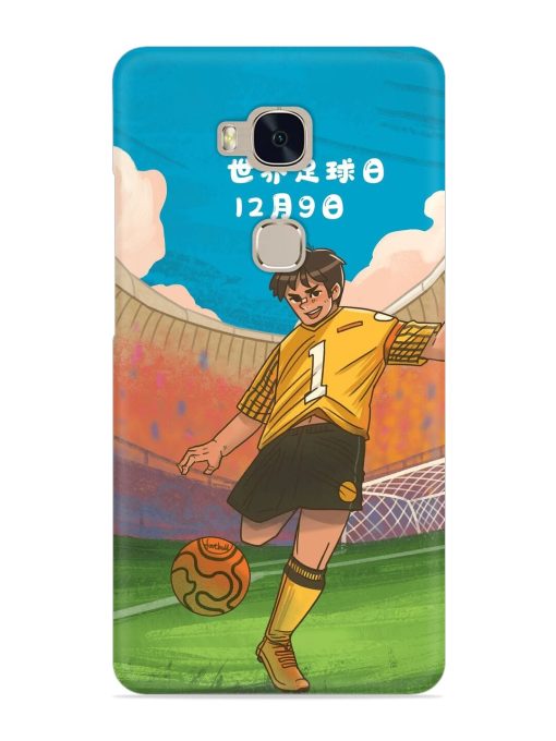 Soccer Kick Snap Case for Honor 5X Zapvi