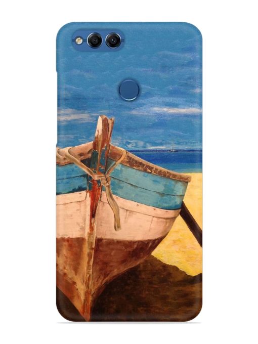 Canvas Painting Snap Case for Honor 7X Zapvi