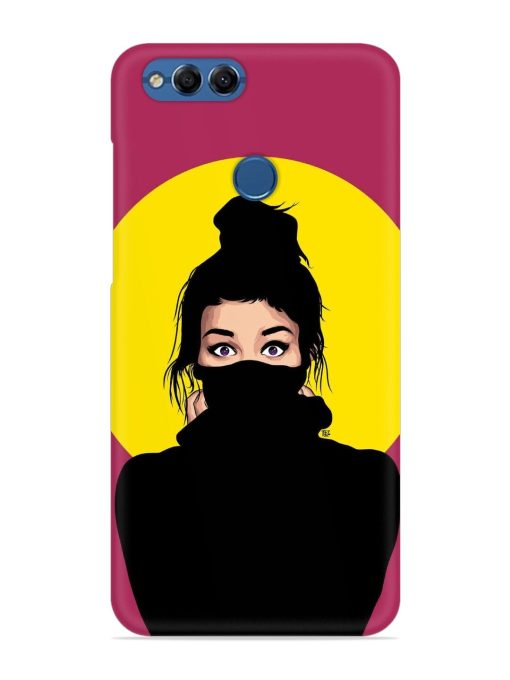 Girly Vector Snap Case for Honor 7X Zapvi