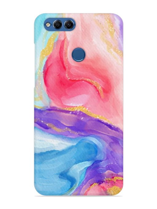 Watercolor Gradient Snap Case for Honor 7X