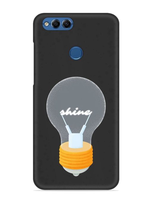 Bulb Background Snap Case for Honor 7X