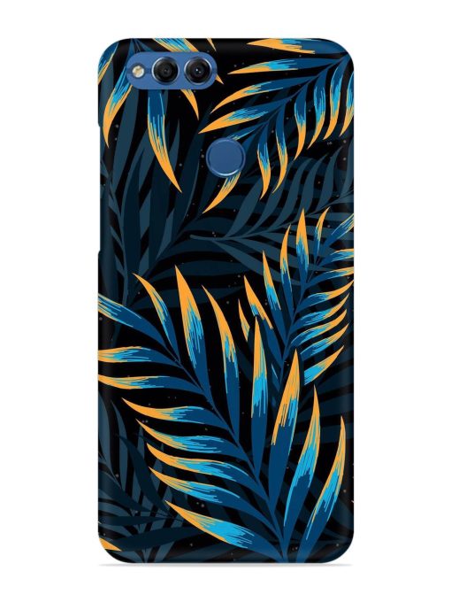 Abstract Leaf Art Snap Case for Honor 7X