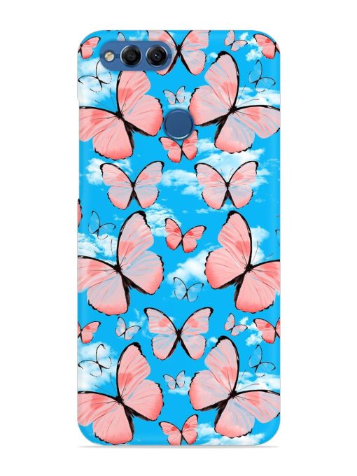 Seamless Pattern Tropical Snap Case for Honor 7X Zapvi