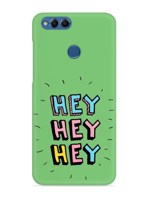 Hey Vector Cartoon Snap Case for Honor 7X