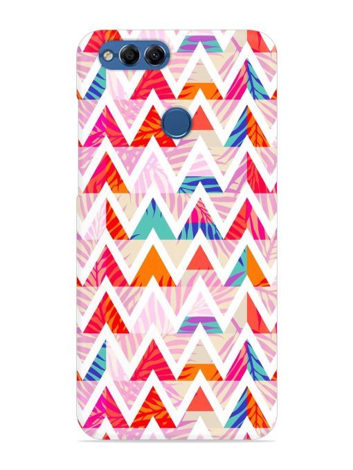 Abstract Triangle Background Snap Case for Honor 7X