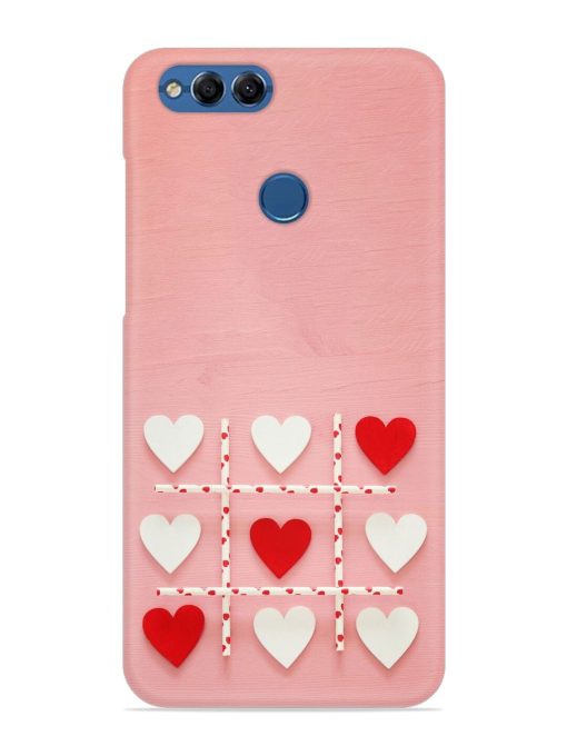 Valentines Day Concept Snap Case for Honor 7X Zapvi